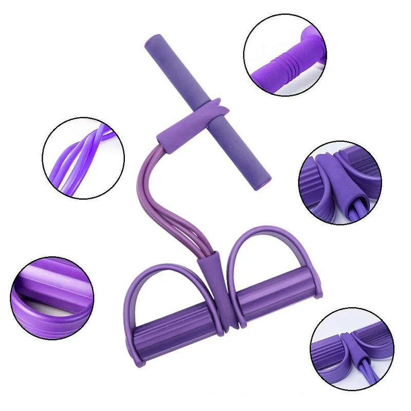 Fitness pedal ankelelastik