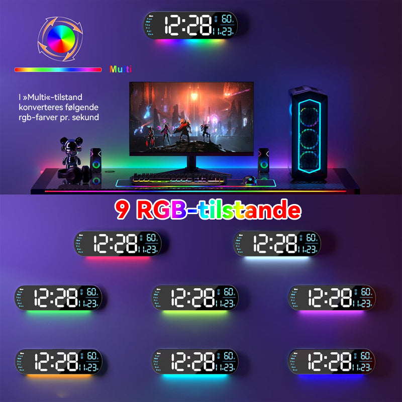 Multifunktionelt LED Display-ur