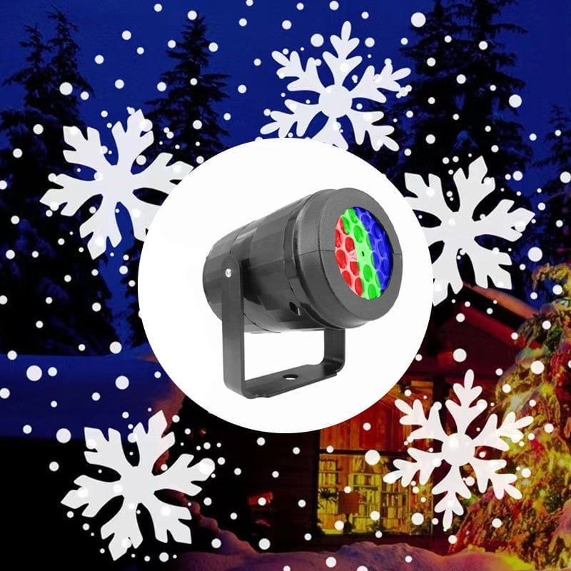 Projektorlampe med julemotiver