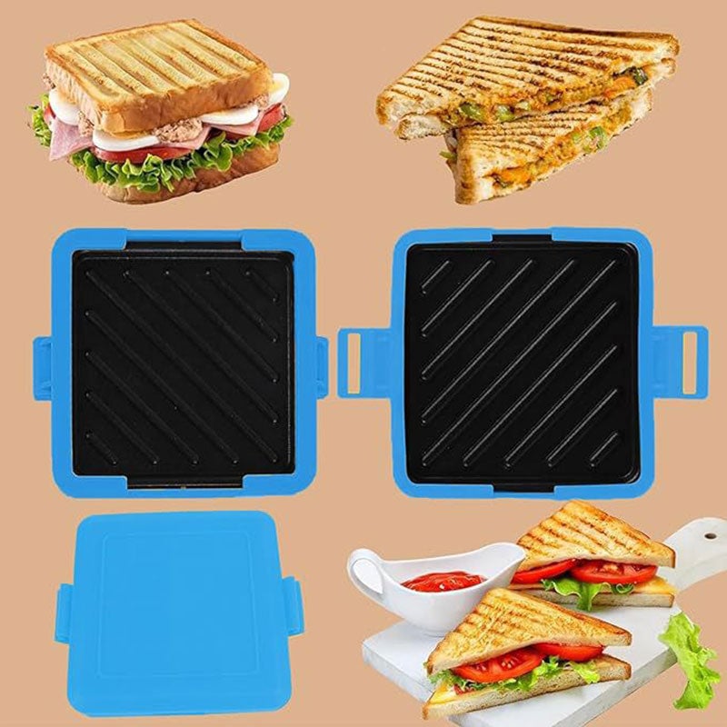 Nem og hurtig sandwichbeholder til mikrobølgeovn