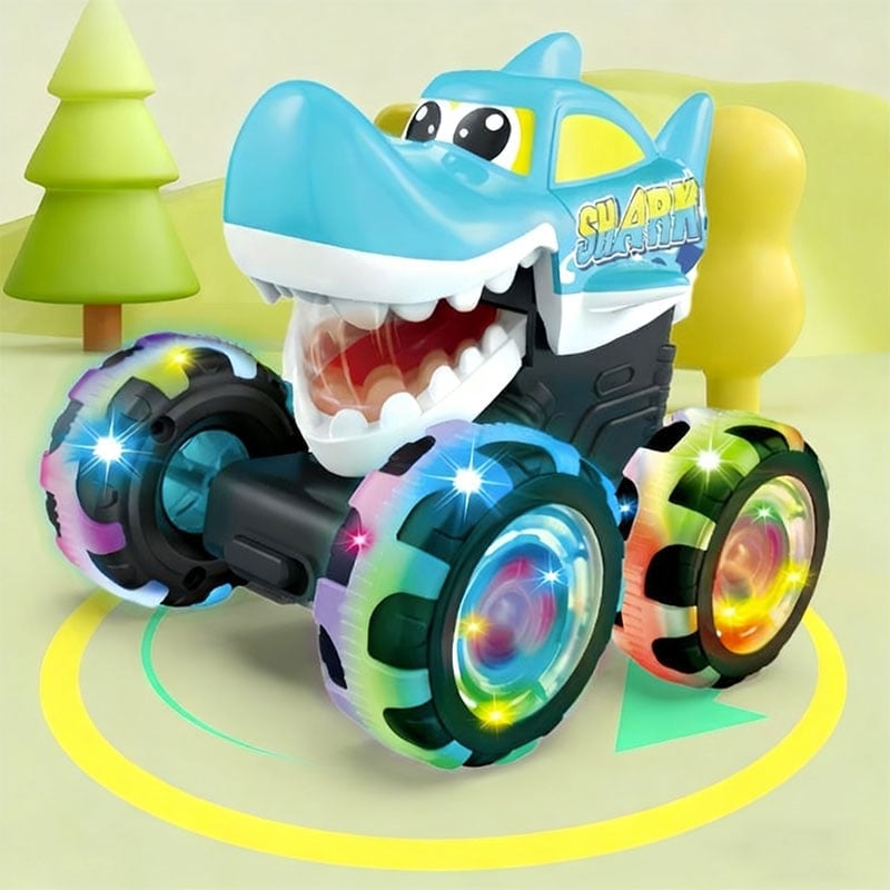 Glødende monster truck legetøjsbil