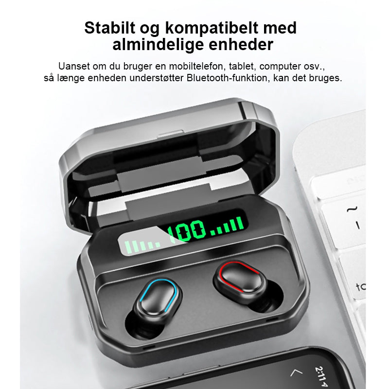 Bluetooth headset i kvadratisk form