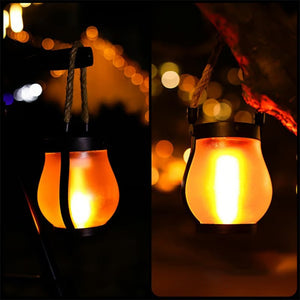Solcelledrevne udendørs camping lanternelamper