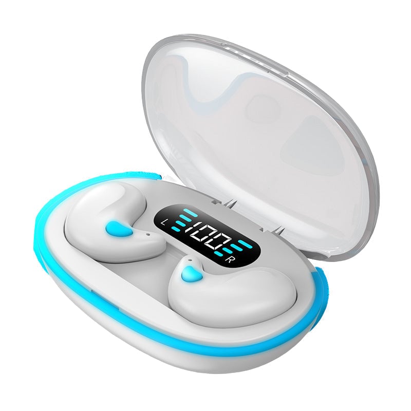 Knogleledende Bluetooth-øretelefoner til søvn