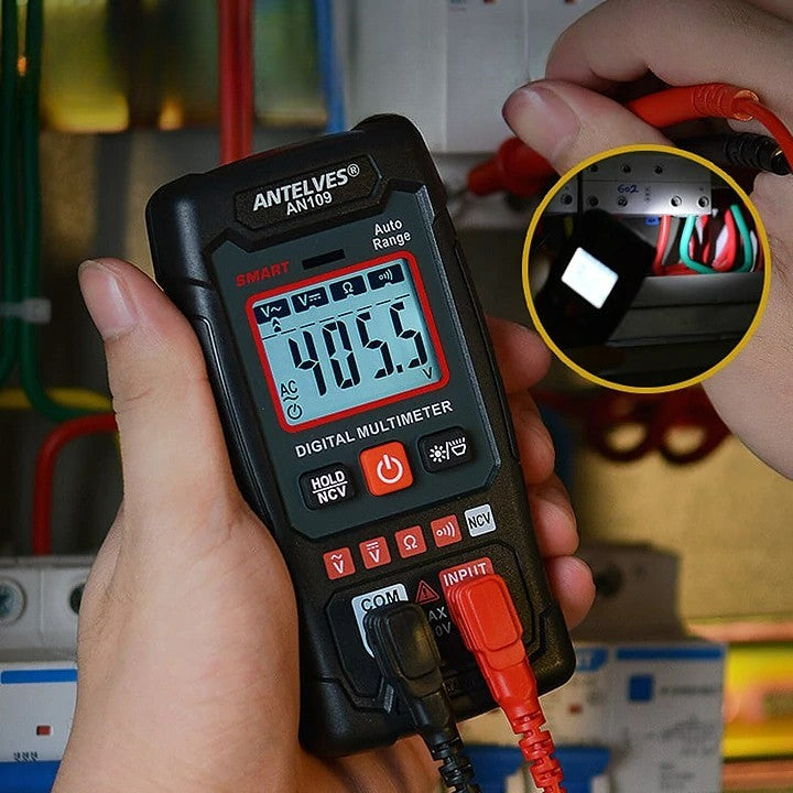 Forbedret Multimeter med let aflæseligt EBTN LCD display