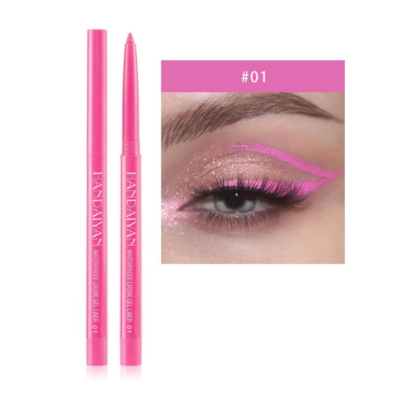 20 STK farvede eyeliner blyantsæt