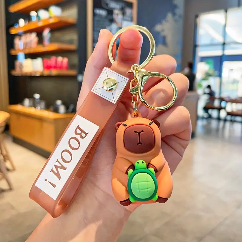 Sød Kapivar nøglering | Sødt taskevedhæng