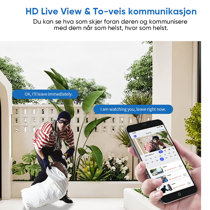 ACS Smart dørklokke kamera
