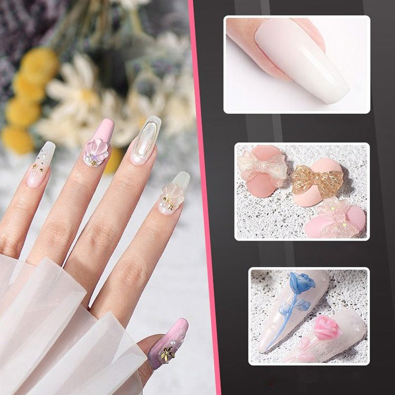 Gelbaseret negleextensions