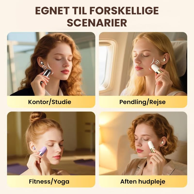 Trådløst usynligt Bluetooth headset til søvn