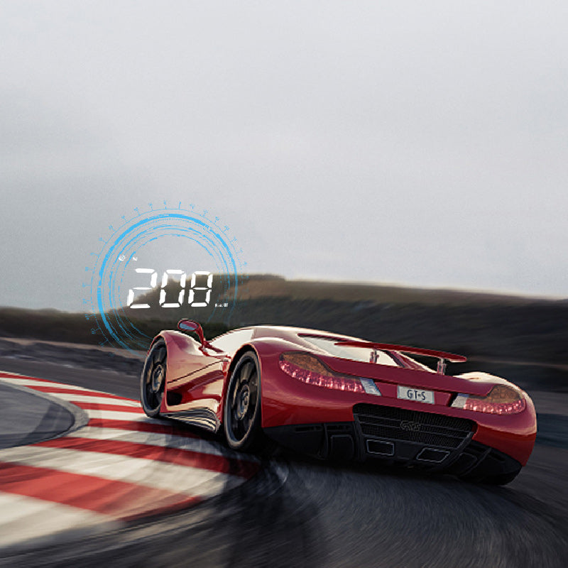 Revolutionært universelt holografisk speedometer til alle køretøjer