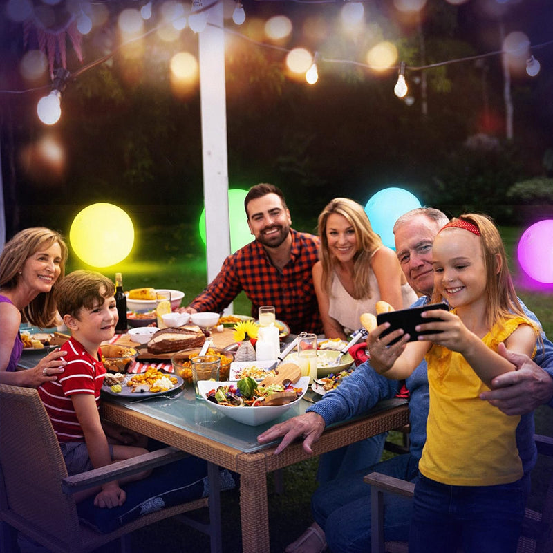 LED strandbold med 16 farver