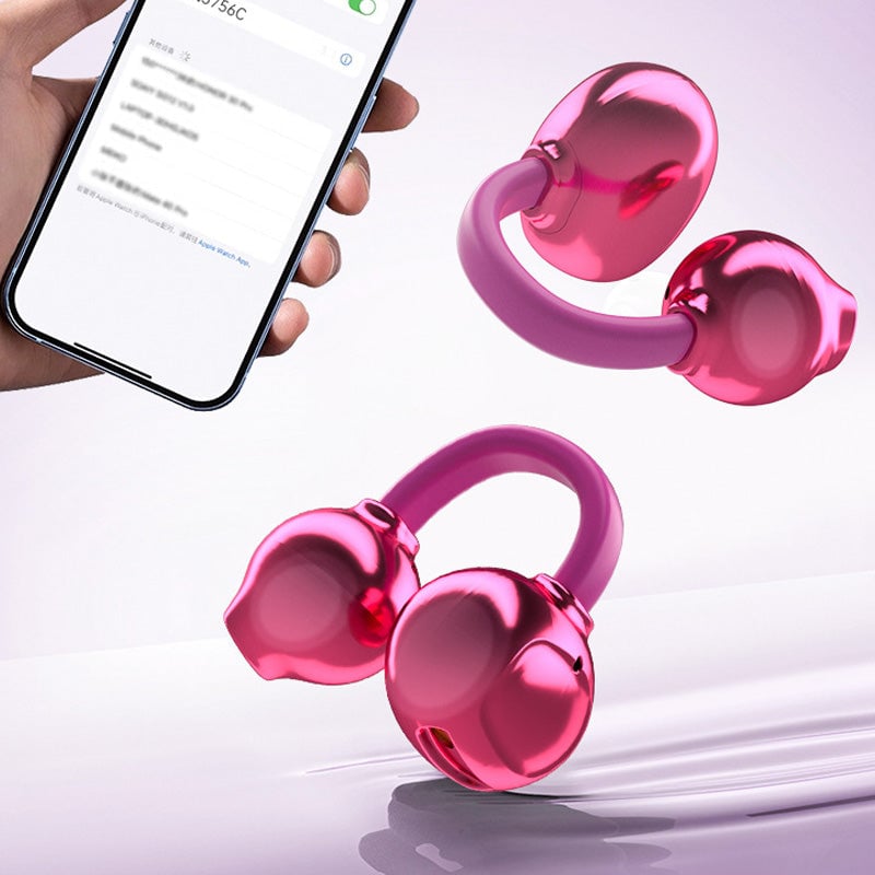 Stilfuldt klips-på trådløst headset