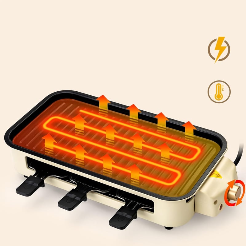 SAKER® Elektrisk Indendørs Grill