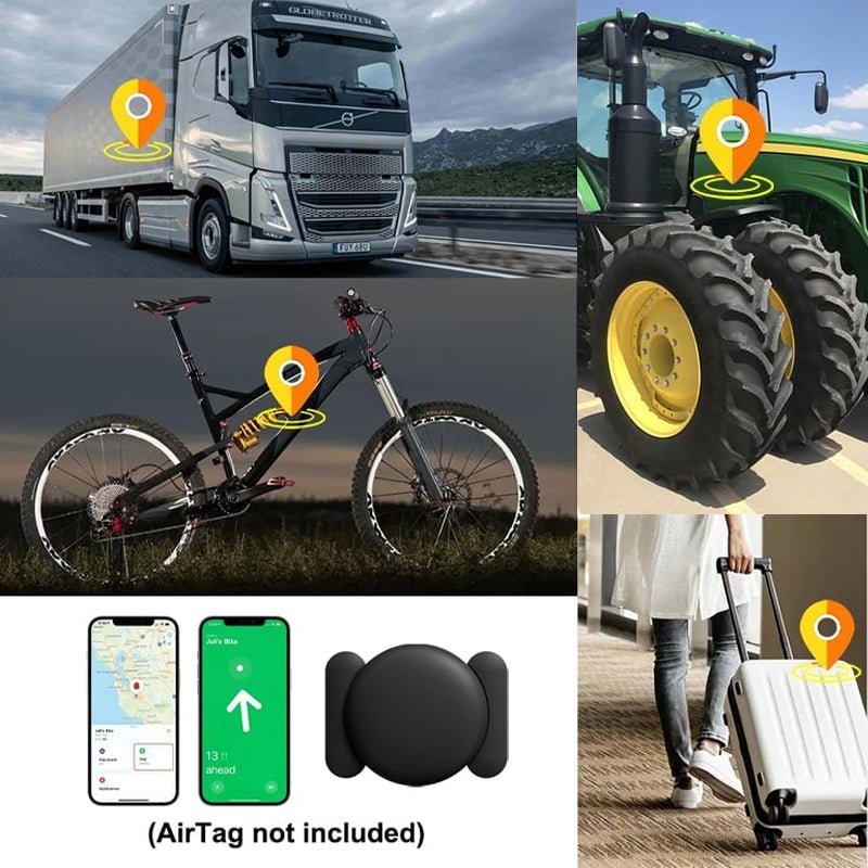 GPS-tracker med vejrbestandigt magnetisk etui