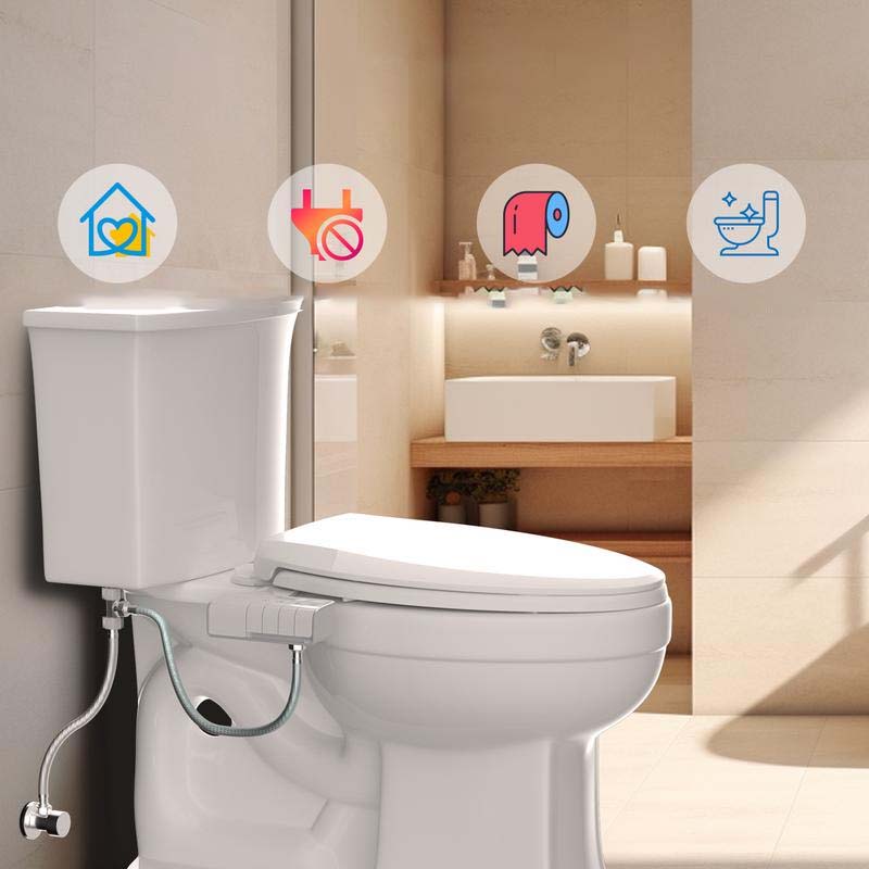 Ikke-elektriske lille bidet med knapper