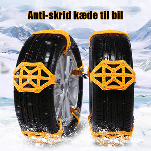 Forstærket skridsikker kæde