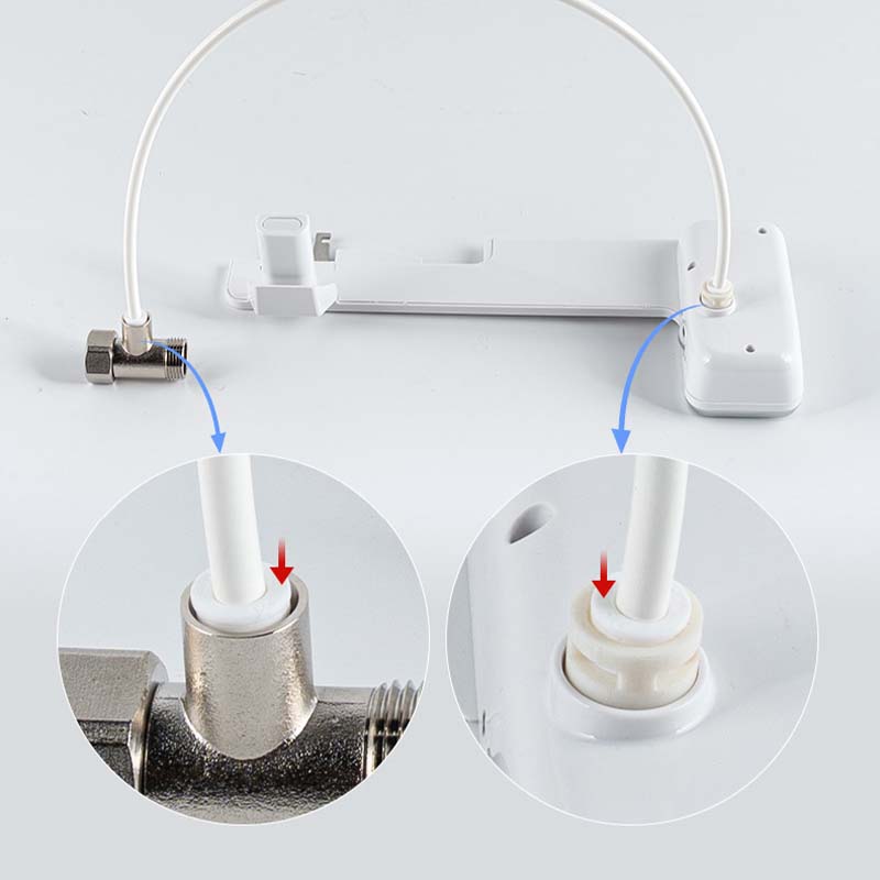 Ikke-elektriske lille bidet med knapper