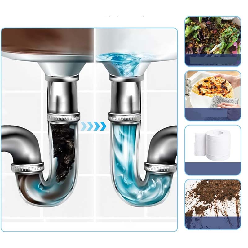 Parfumefri universal afløbsrens
