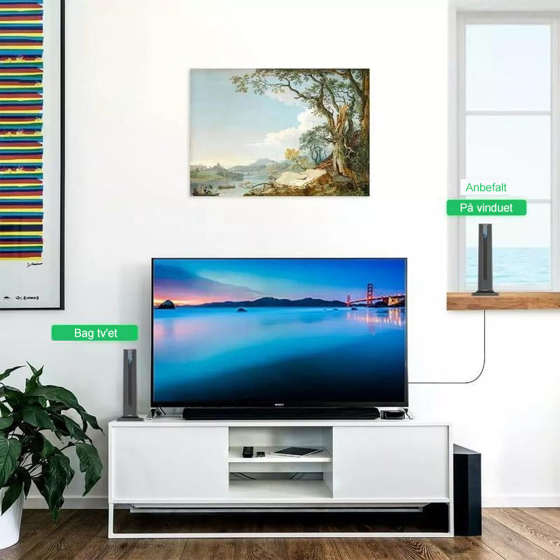 Digital langtrækkende HD-antenne