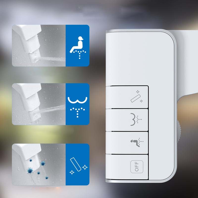 Ikke-elektriske lille bidet med knapper