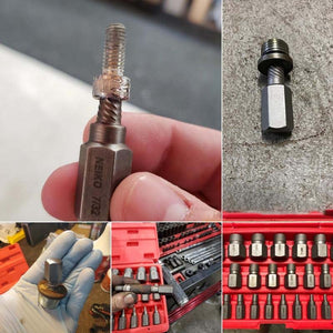 Multiskrueudtrækssæt i 25 dele