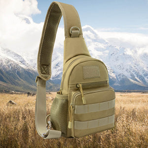 Multifunktionel sportsbrysttaske