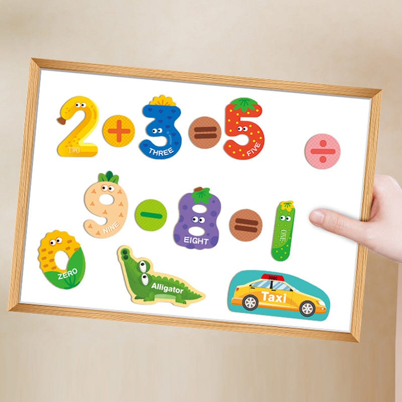 Magnetiske bogstaver i dyretema