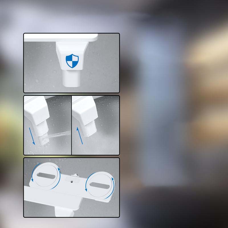 Ikke-elektriske lille bidet med knapper