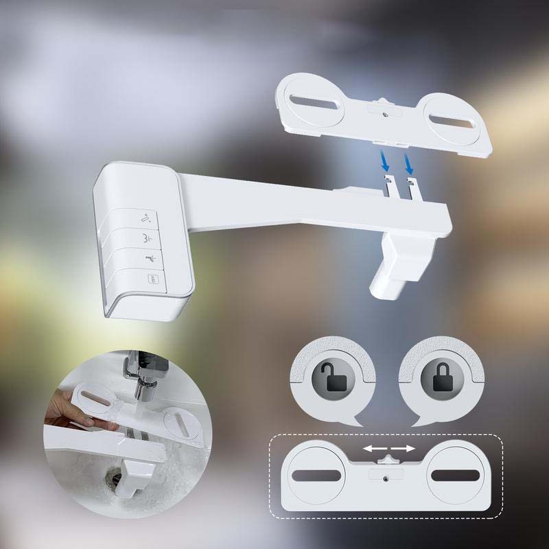 Ikke-elektriske lille bidet med knapper