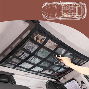 Opgraderet lastnet til bilens loft – Maksimer din opbevaringsplads