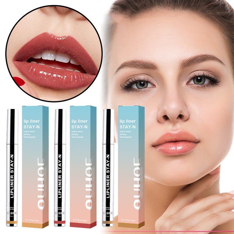 Long-lasting waterproof lip liner