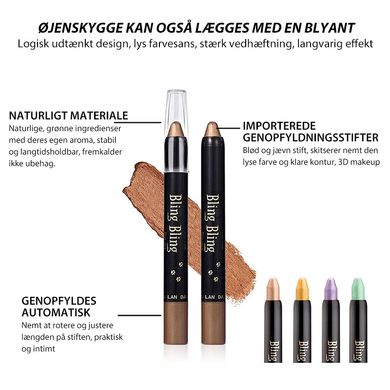Highlighter- og øjenskygge blyant