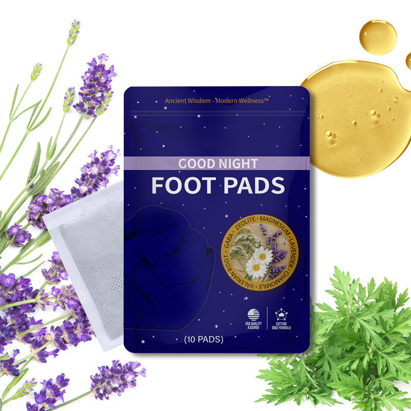 Night arrangement poison foot patch