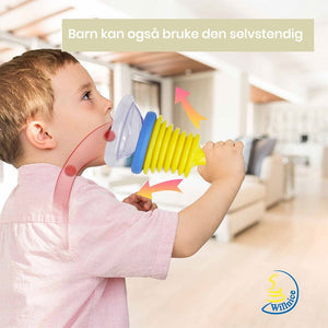 Luftkapacitetstræner + anti-kvælningsenhed