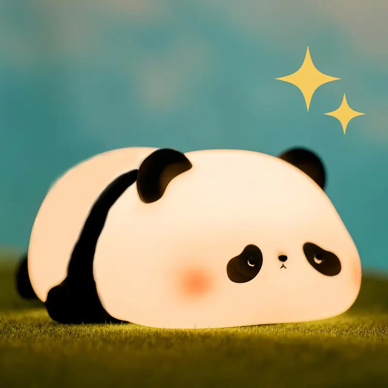 Panda Tummy Time natlampe