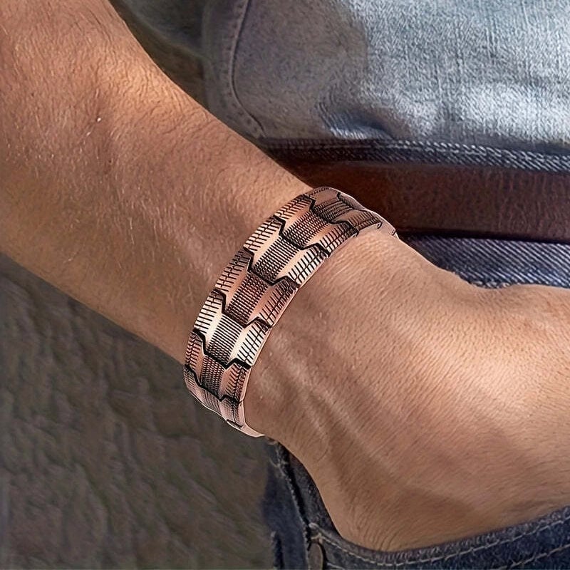 Ultrastærkt magnetisk kobberarmbånd