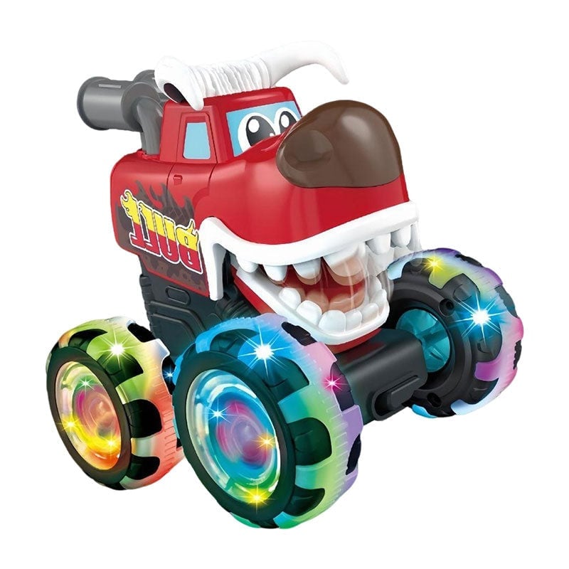 Glødende monster truck legetøjsbil