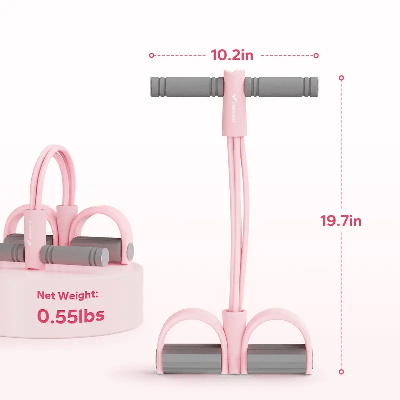 💪 Multifunktionelt modstandsbånd med pedal🏋️