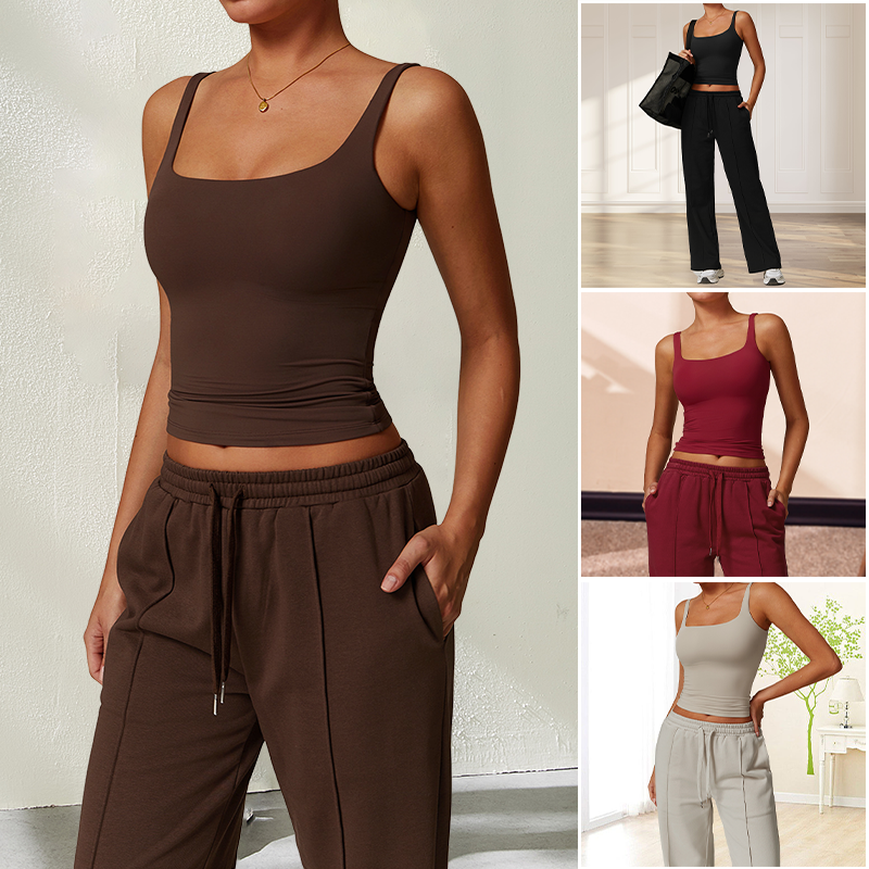 Behagelig og åndbar tank top til Yoga