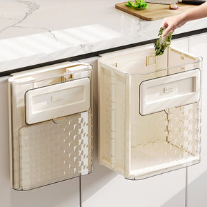 Vægmonteret hængende skraldespand