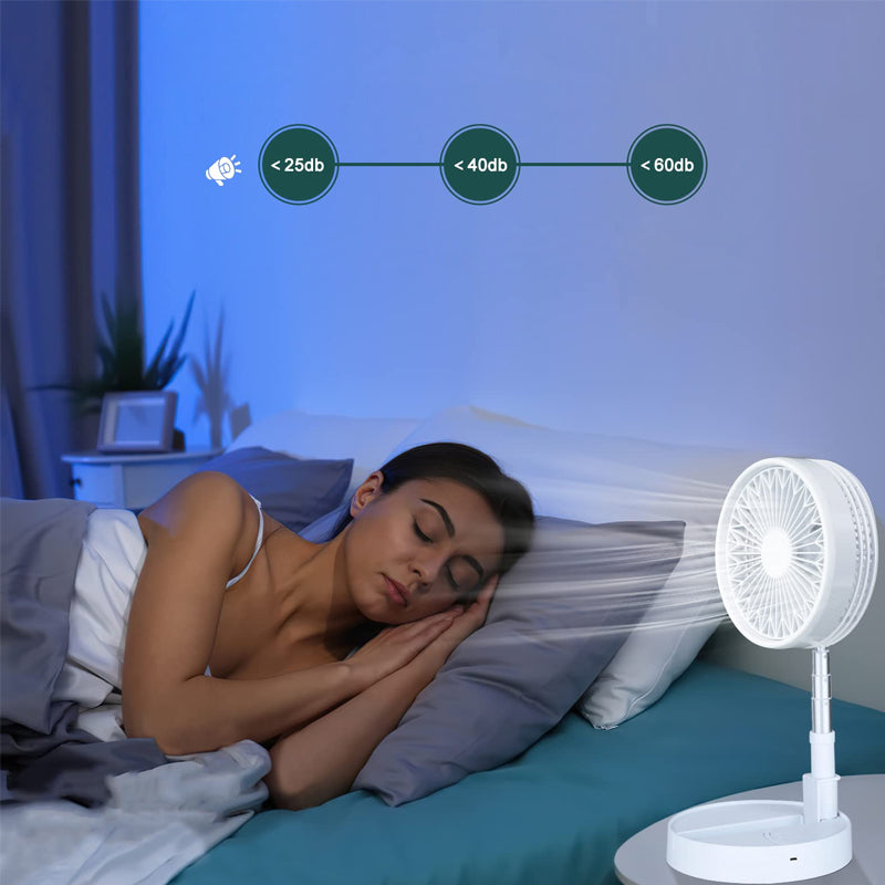 Foldbar ventilator