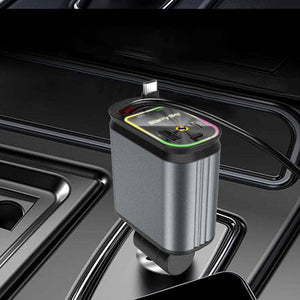 Starlight 4-i-1 udtrækkelig telefonoplader til bilen