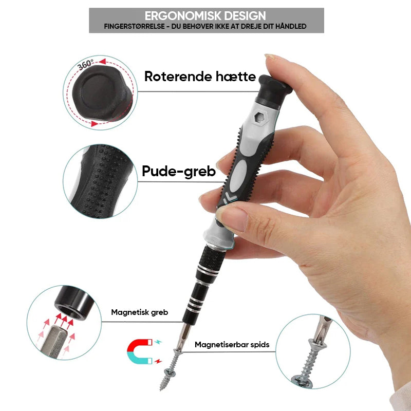 Multi-Functional Extra Hard 115 in 1 Screwdriver Set