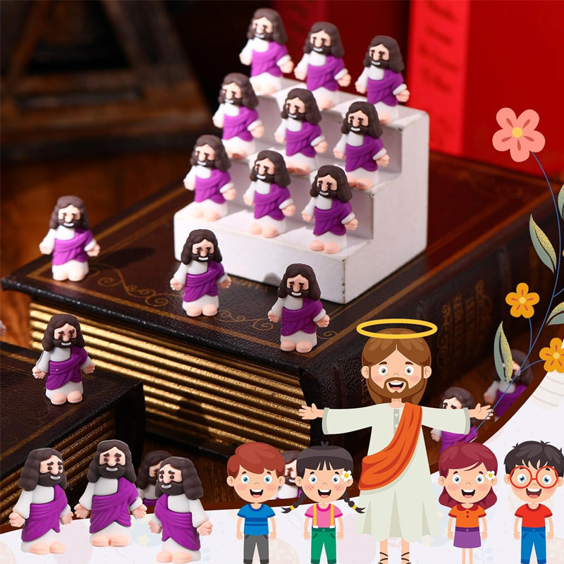 Mini Jesus figurer påskepynt