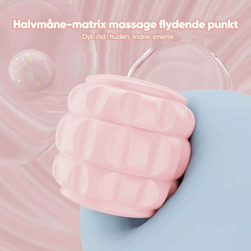 Dobbeltrækket massagerulle klemme til benene