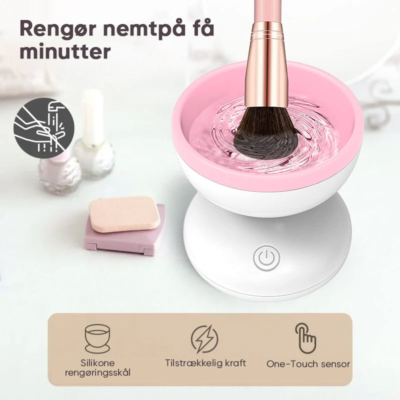 Elektrisk rensemaskine til makeup børster