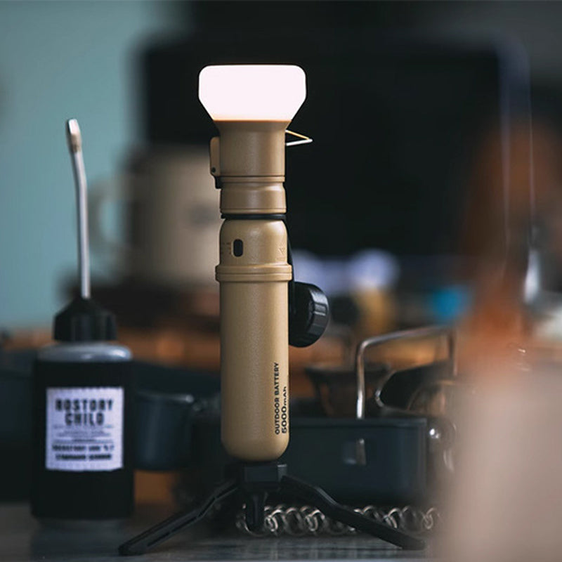 Vintage udendørs LED teltlampe