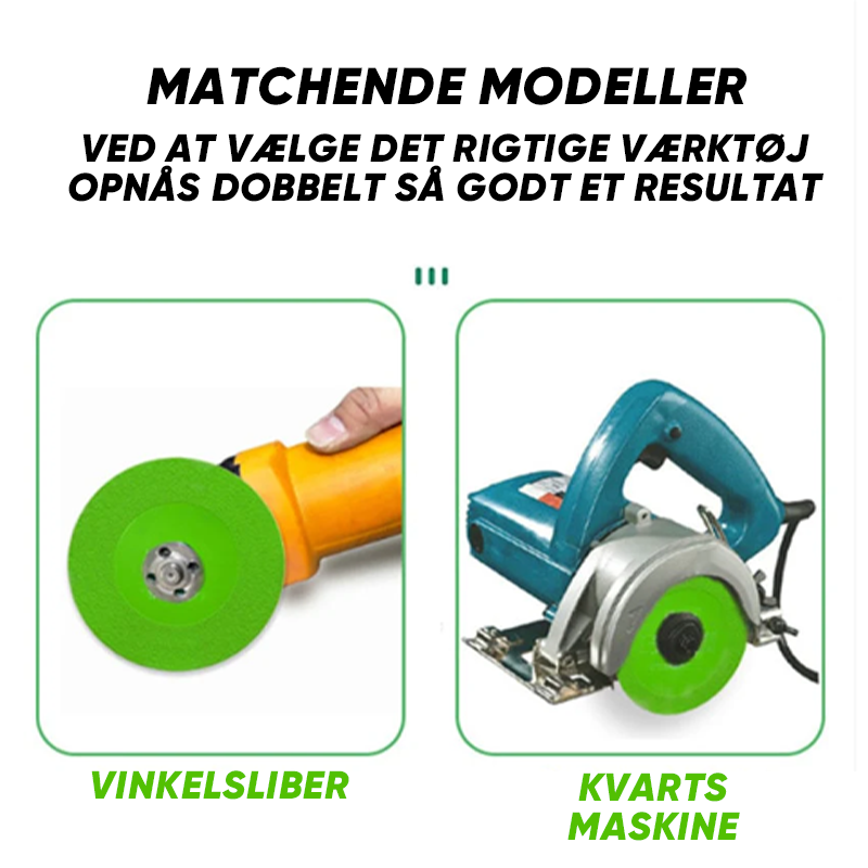 Slibeskive til stenplader