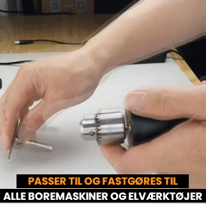 Skiveboreblade og dorn